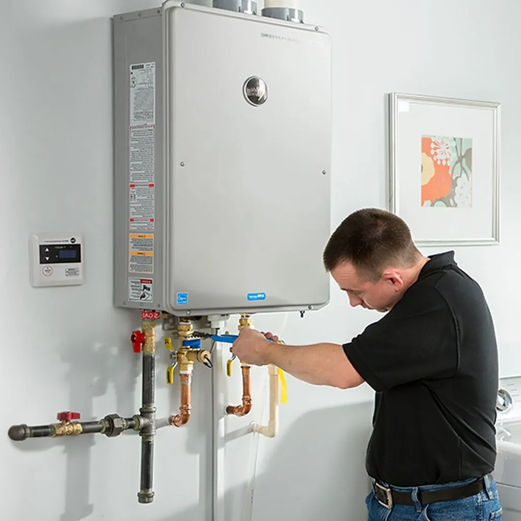 tankless water heater repair in Moscow, TX